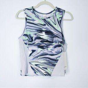 Lululemon - Swift Ventilated Running Marble Print Tank